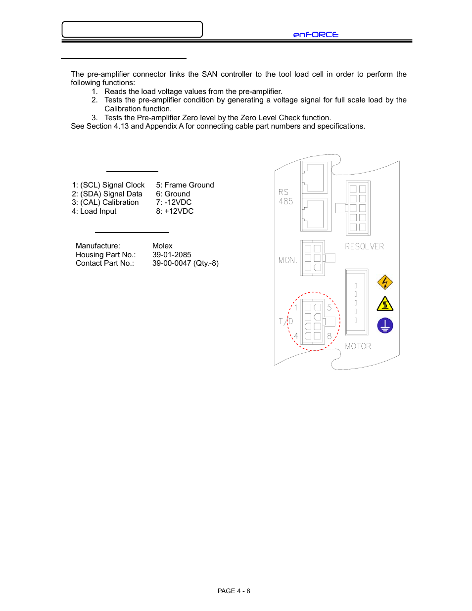 FEC DSP1500 (SAN3) User Manual | Page 8 / 26