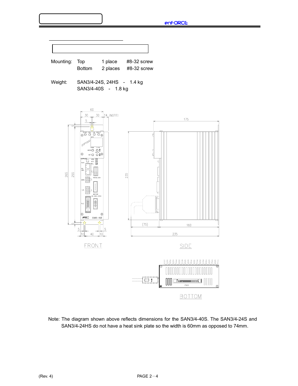 FEC DSP1500 (SAN3) User Manual | Page 24 / 179