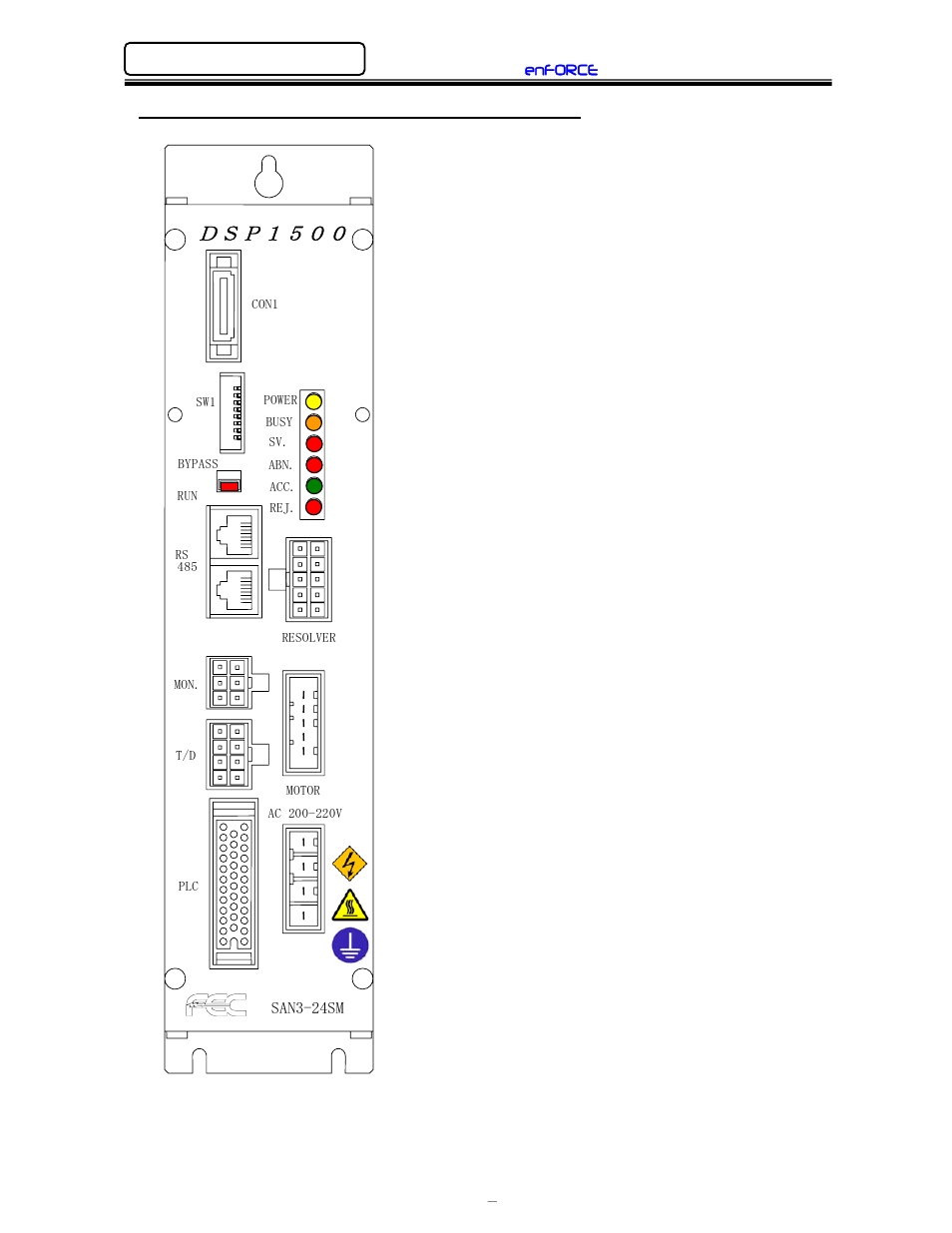 FEC DSP1500 (SAN3) User Manual | Page 34 / 179