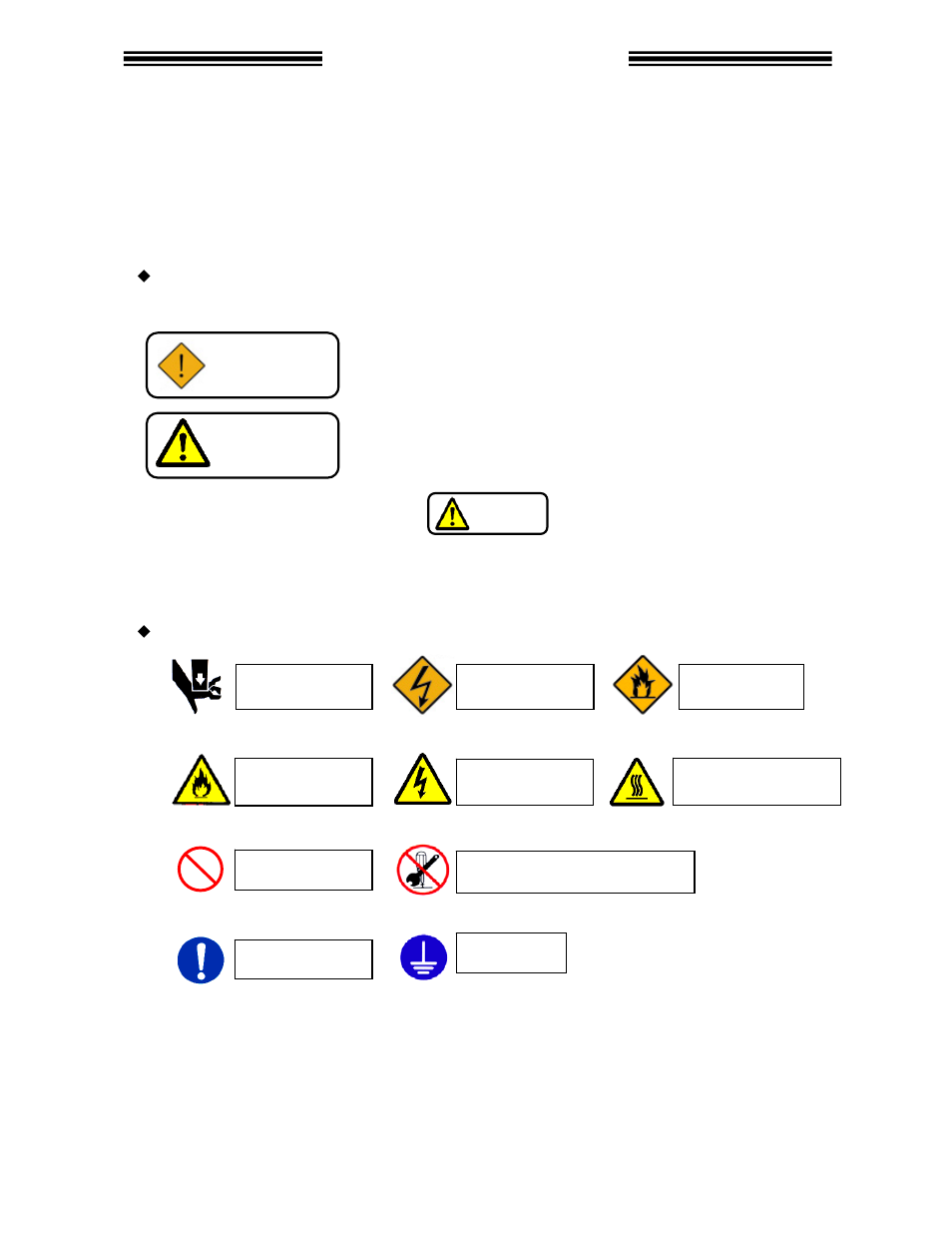 Safety precautions, Warning, Caution | FEC DSP1500 (SAN3) User Manual | Page 5 / 179