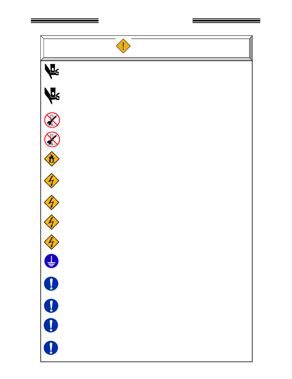 Safety precautions, Warning | FEC DSP1500 (SAN3) User Manual | Page 6 / 179