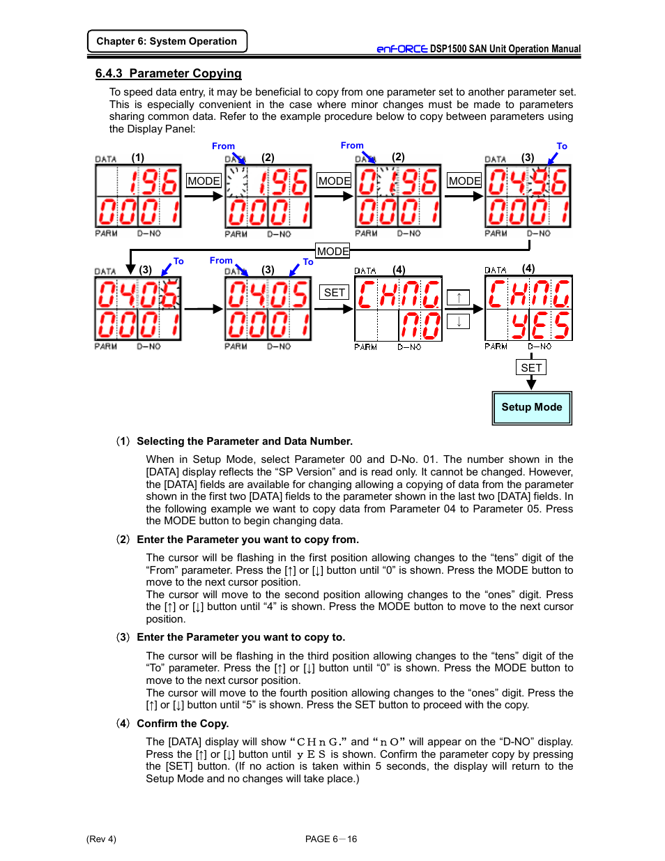 FEC DSP1500 (SAN3) User Manual | Page 92 / 179
