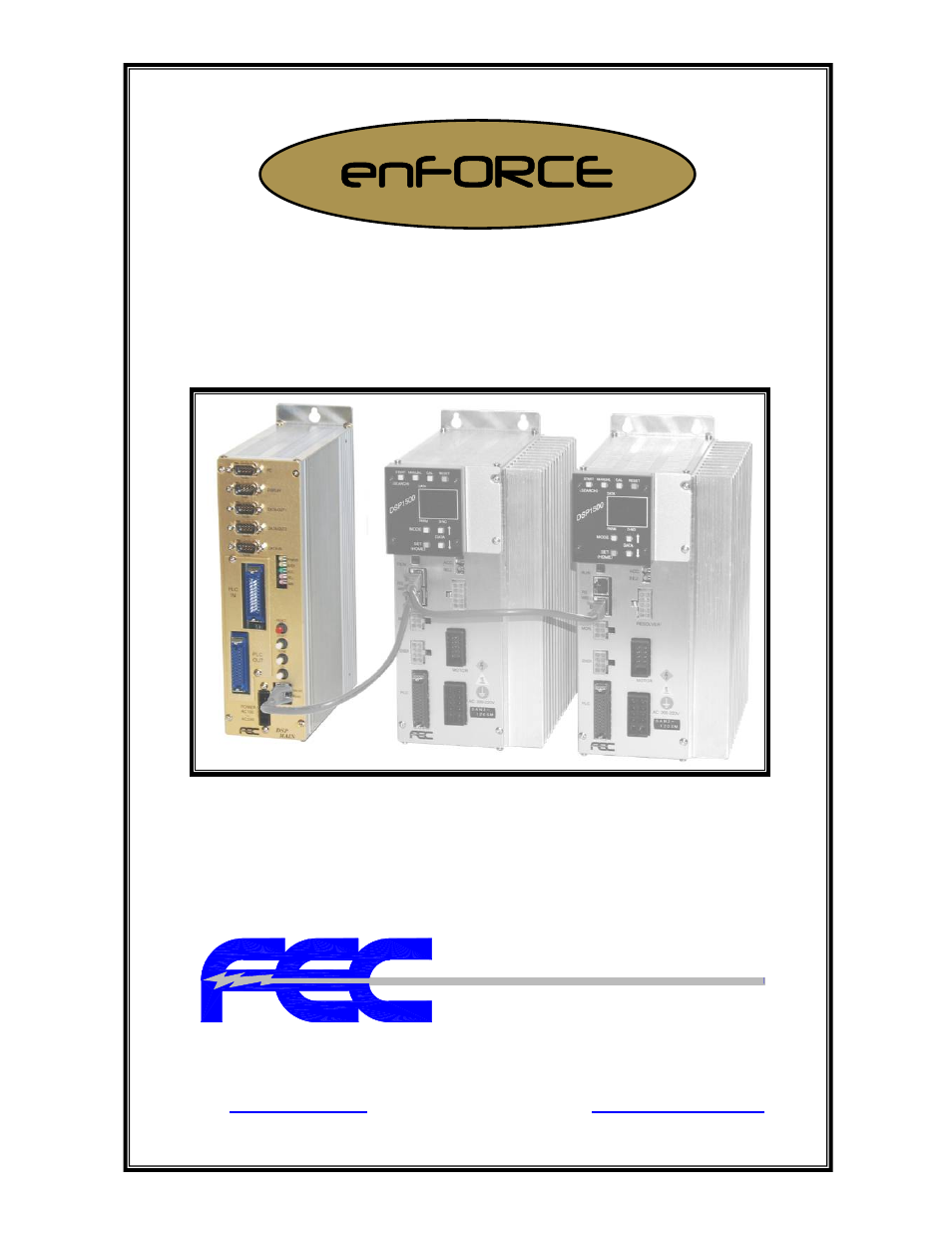 FEC DSP1500 Main Unit User Manual | 124 pages