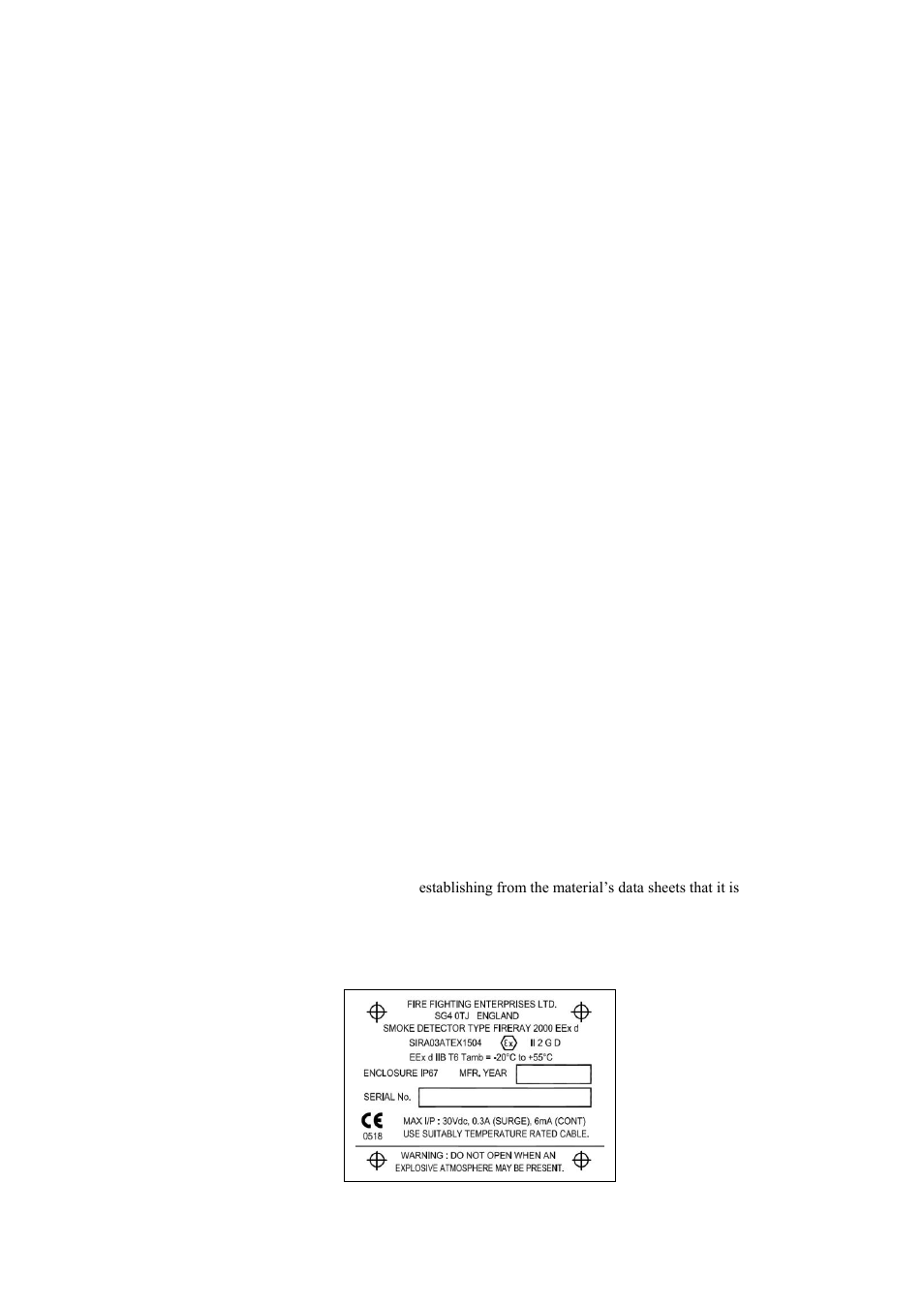 Fire Fighting Enterprises FIRERAY 2000 EExd User Manual | Page 2 / 12