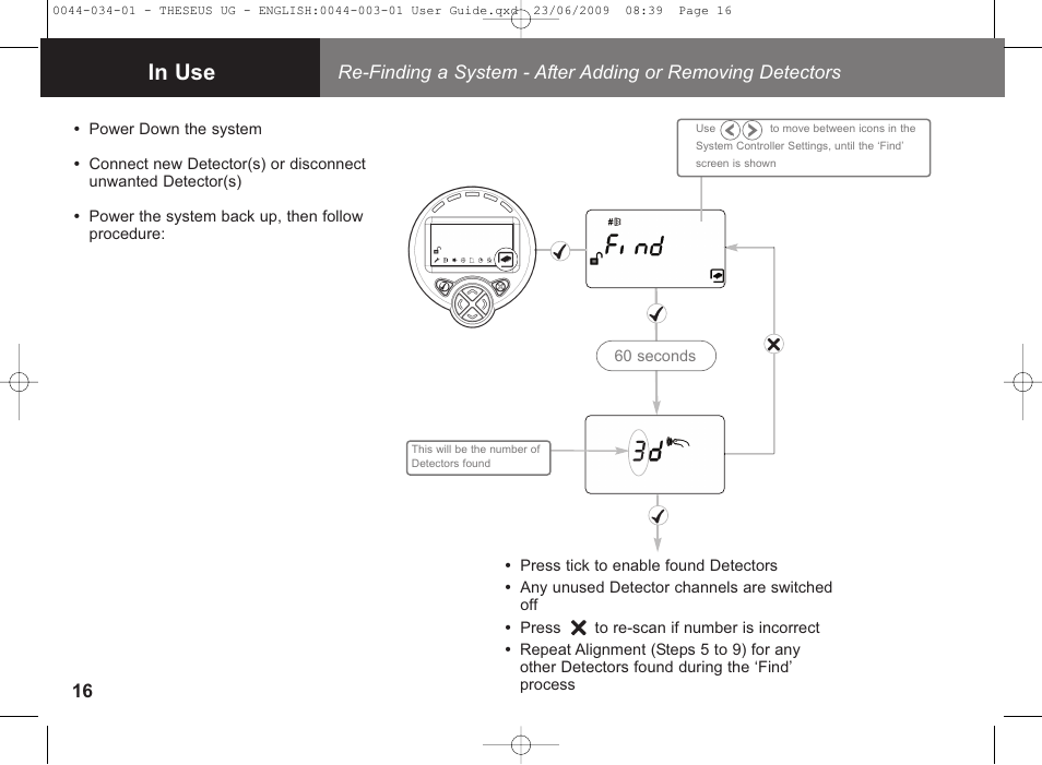 Fire Fighting Enterprises FIRERAY 5000 4-Head (Legacy) User Manual | Page 16 / 30