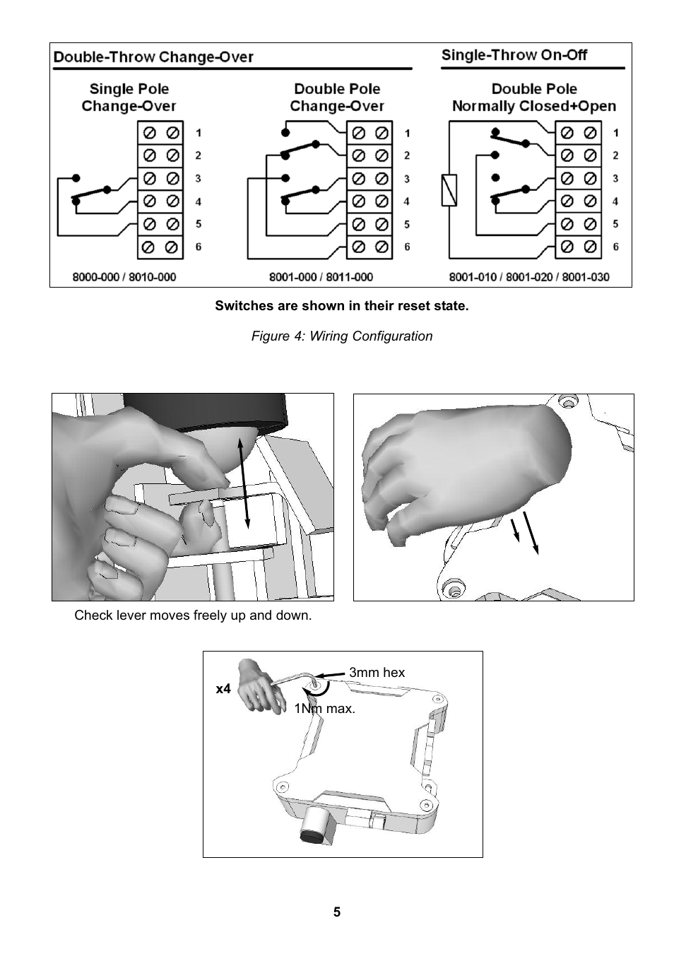 Fire Fighting Enterprises Vibration Switch: Weatherproof User Manual | Page 5 / 8