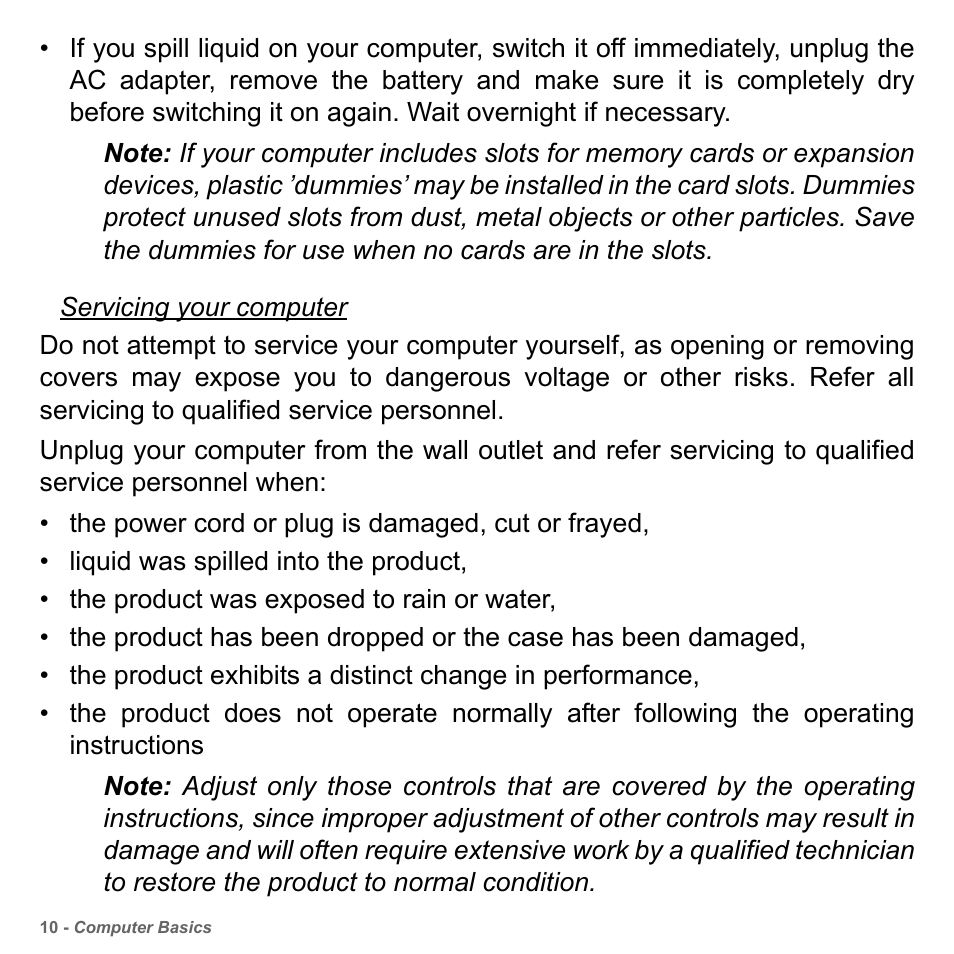 PACKARD BELL dot s series User Manual | Page 12 / 2279