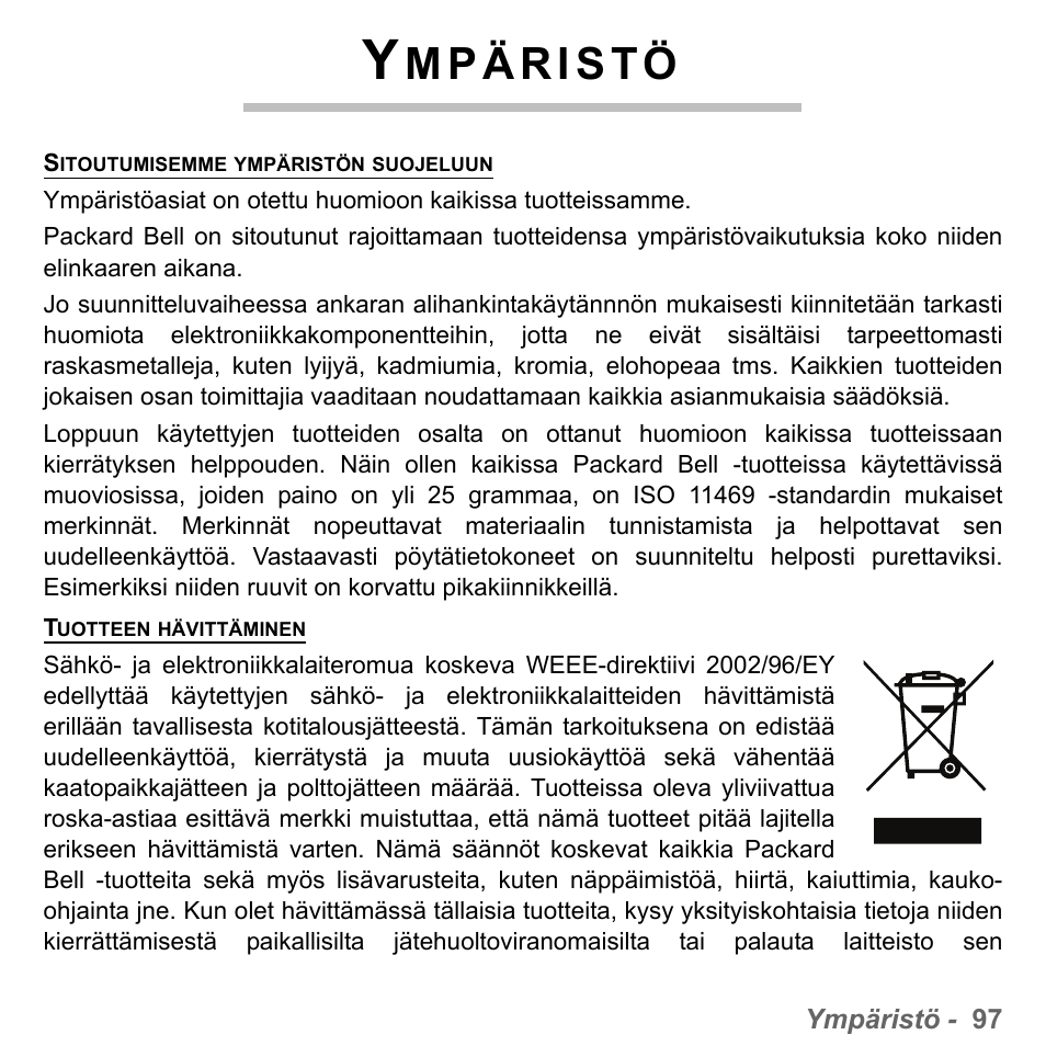 Ympäristö | PACKARD BELL dot s series User Manual | Page 1229 / 2279