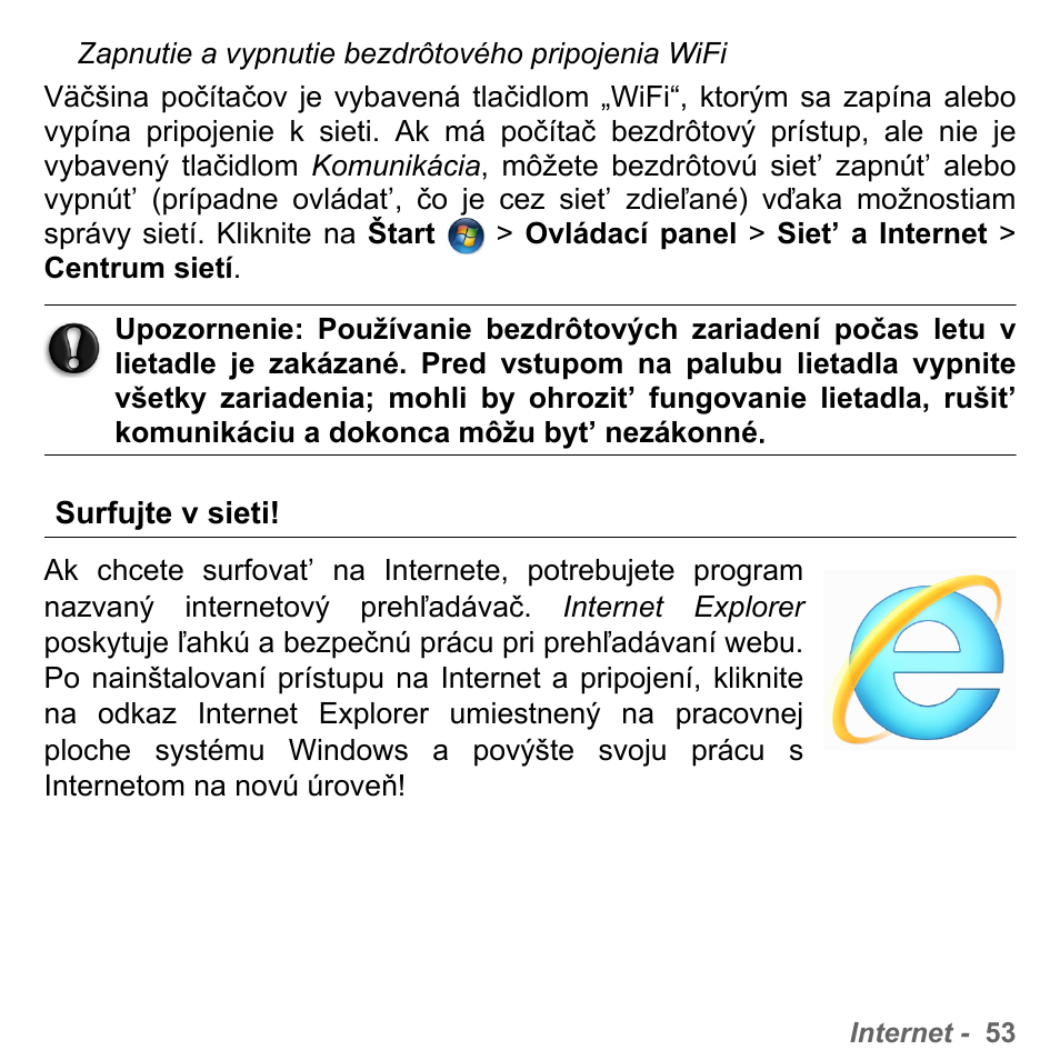 Surfujte v sieti | PACKARD BELL dot s series User Manual | Page 1755 / 2279