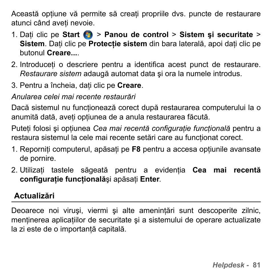 Actualizări | PACKARD BELL dot s series User Manual | Page 1893 / 2279