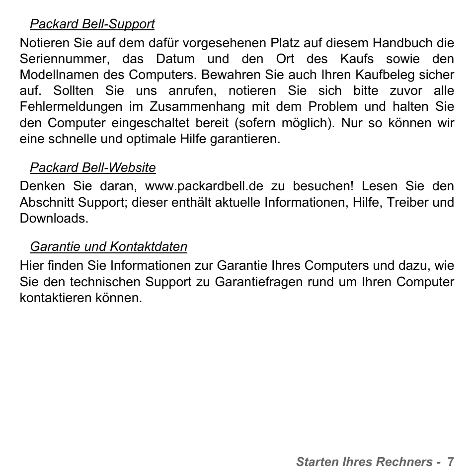 PACKARD BELL dot s series User Manual | Page 231 / 2279