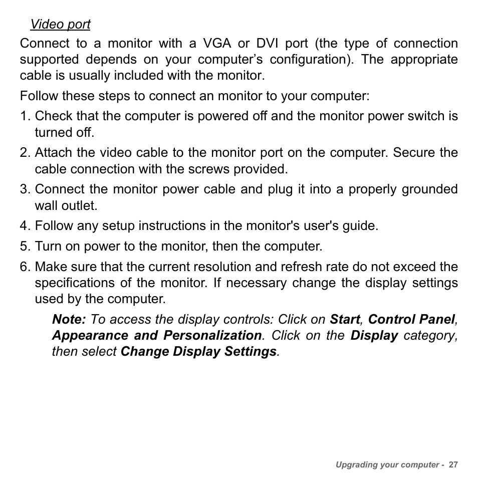 PACKARD BELL dot s series User Manual | Page 29 / 2279