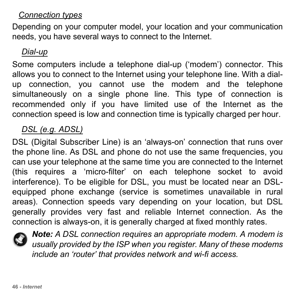 PACKARD BELL dot s series User Manual | Page 48 / 2279