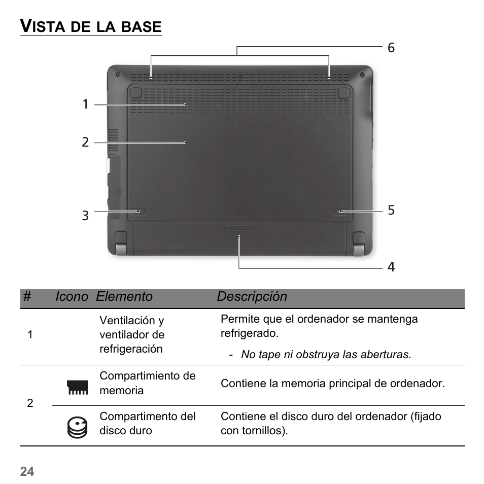 Vista de la base | PACKARD BELL dot s series User Manual | Page 482 / 2279