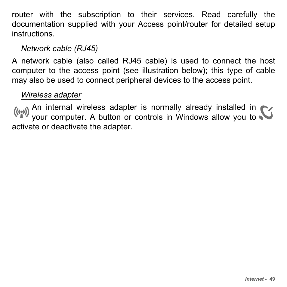 PACKARD BELL dot s series User Manual | Page 51 / 2279