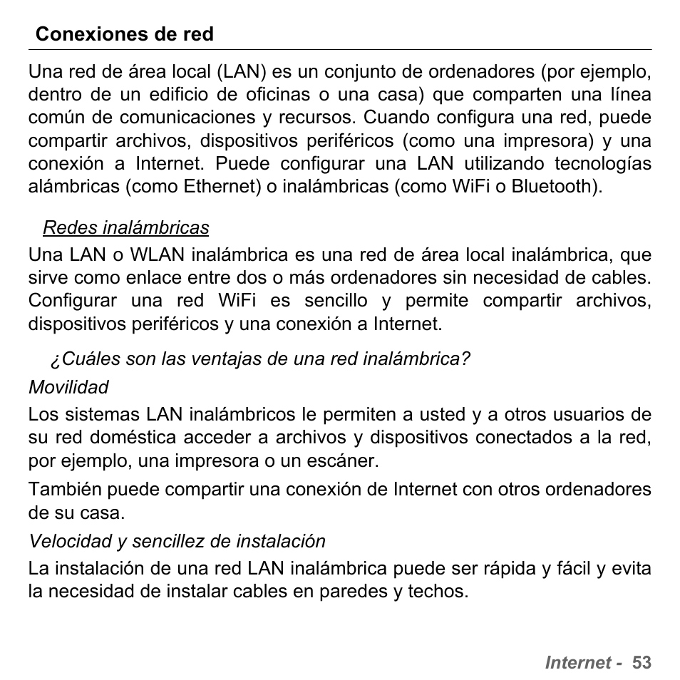 Conexiones de red | PACKARD BELL dot s series User Manual | Page 511 / 2279