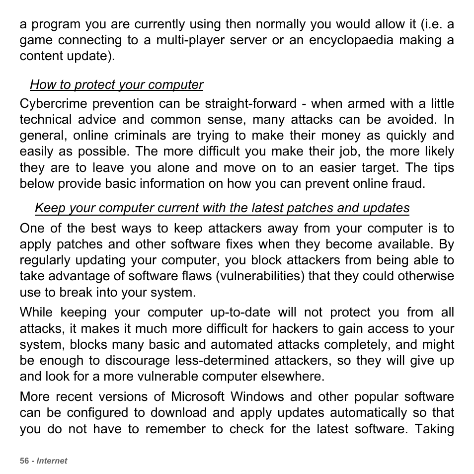 PACKARD BELL dot s series User Manual | Page 58 / 2279