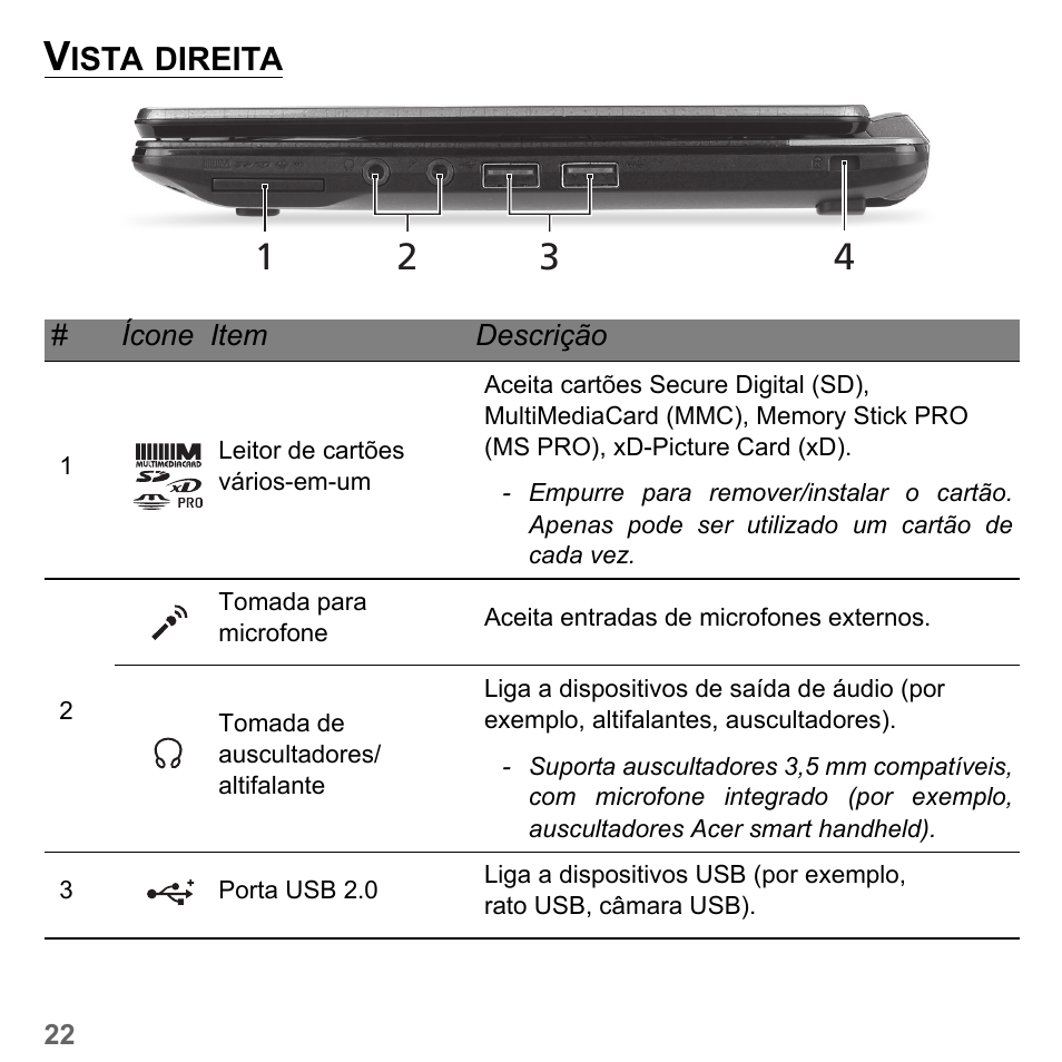 Vista direita | PACKARD BELL dot s series User Manual | Page 596 / 2279