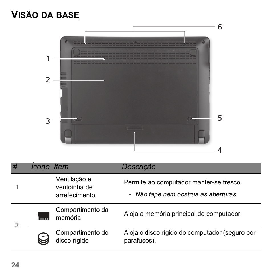 Visão da base | PACKARD BELL dot s series User Manual | Page 598 / 2279