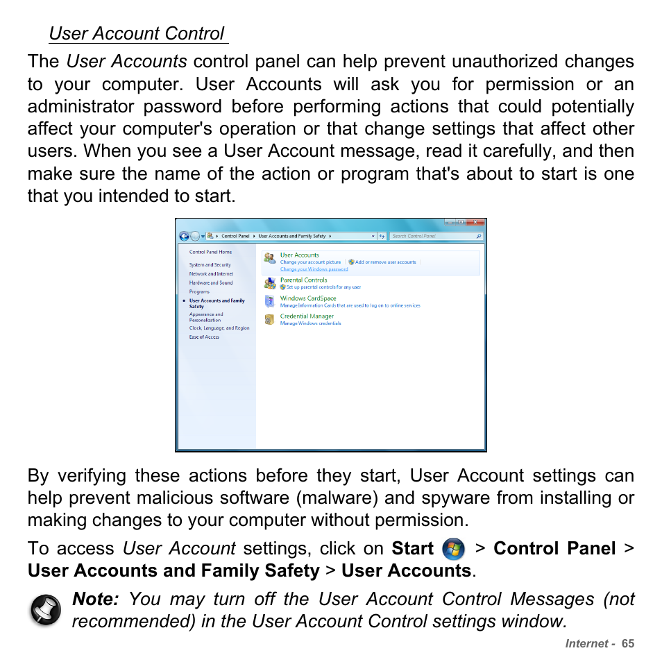 PACKARD BELL dot s series User Manual | Page 67 / 2279