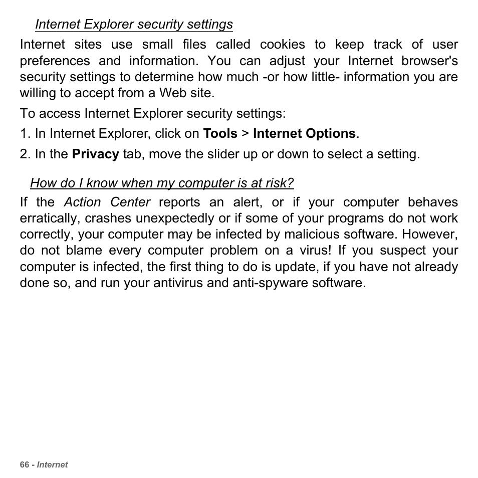 PACKARD BELL dot s series User Manual | Page 68 / 2279