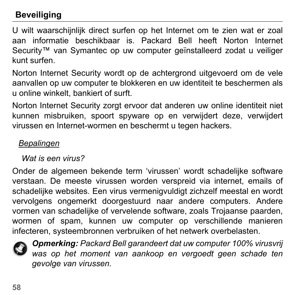 Beveiliging | PACKARD BELL dot s series User Manual | Page 748 / 2279