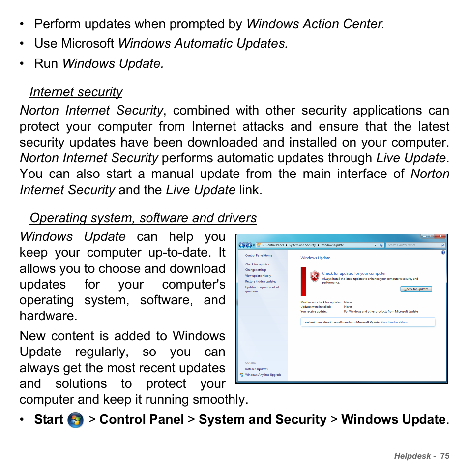 PACKARD BELL dot s series User Manual | Page 77 / 2279