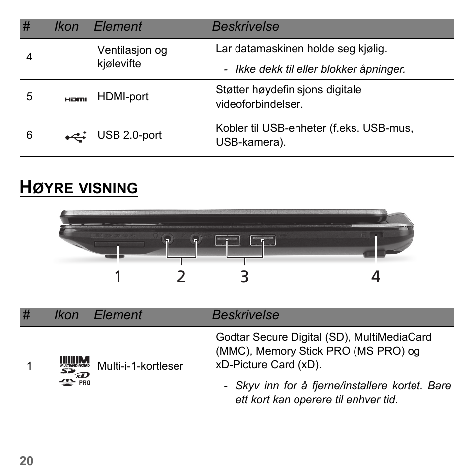 Høyre visning | PACKARD BELL dot s series User Manual | Page 824 / 2279
