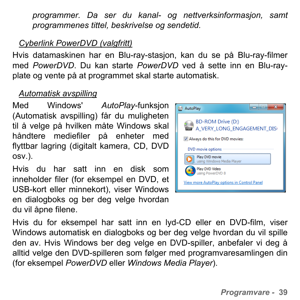 PACKARD BELL dot s series User Manual | Page 843 / 2279