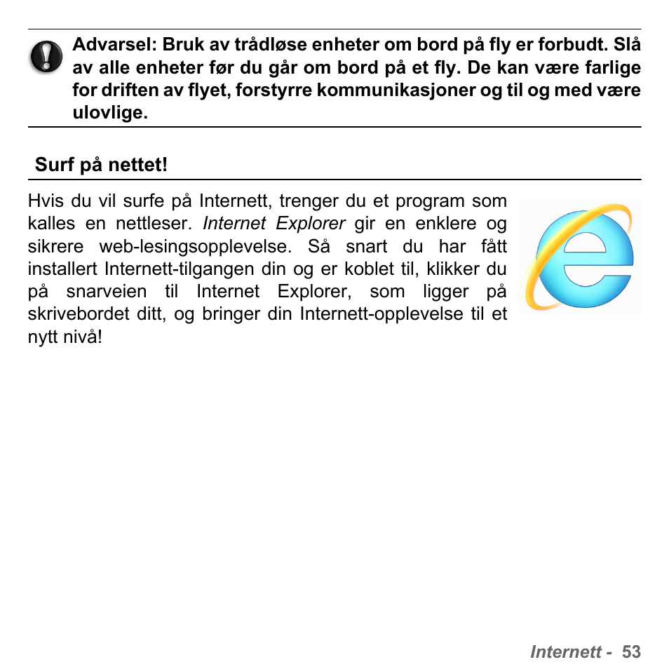 Surf på nettet | PACKARD BELL dot s series User Manual | Page 857 / 2279