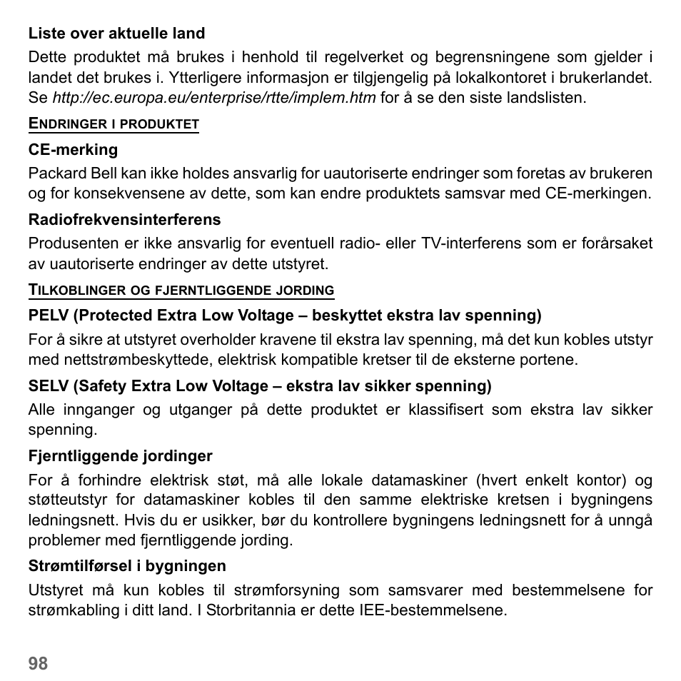 PACKARD BELL dot s series User Manual | Page 902 / 2279