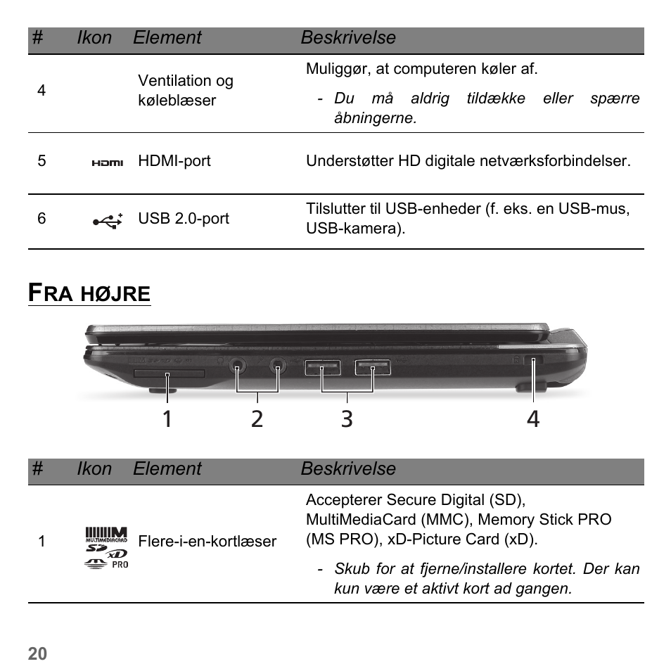 Fra højre | PACKARD BELL dot s series User Manual | Page 934 / 2279