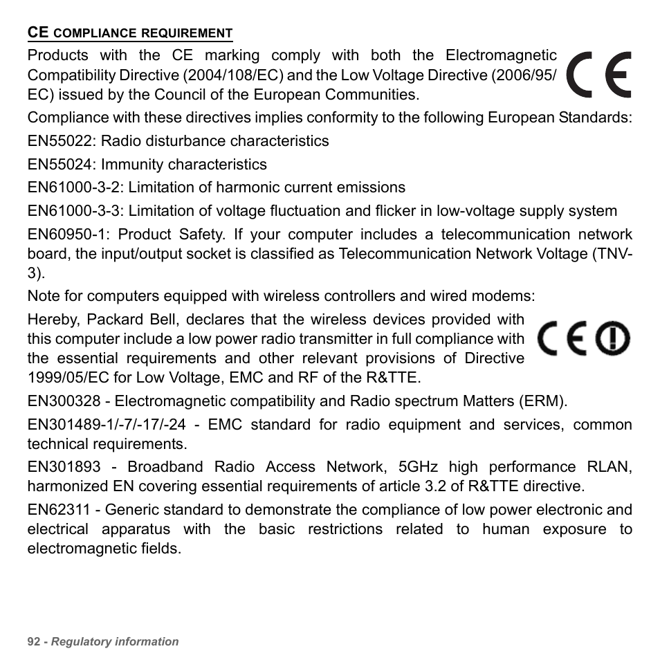 PACKARD BELL dot s series User Manual | Page 94 / 2279