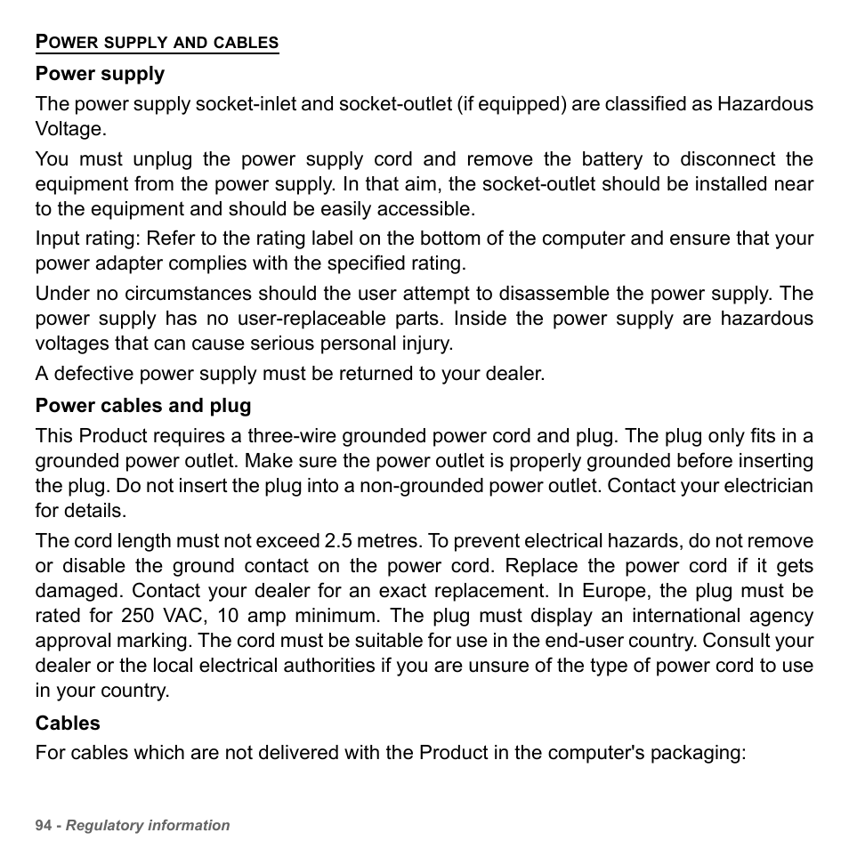 PACKARD BELL dot s series User Manual | Page 96 / 2279