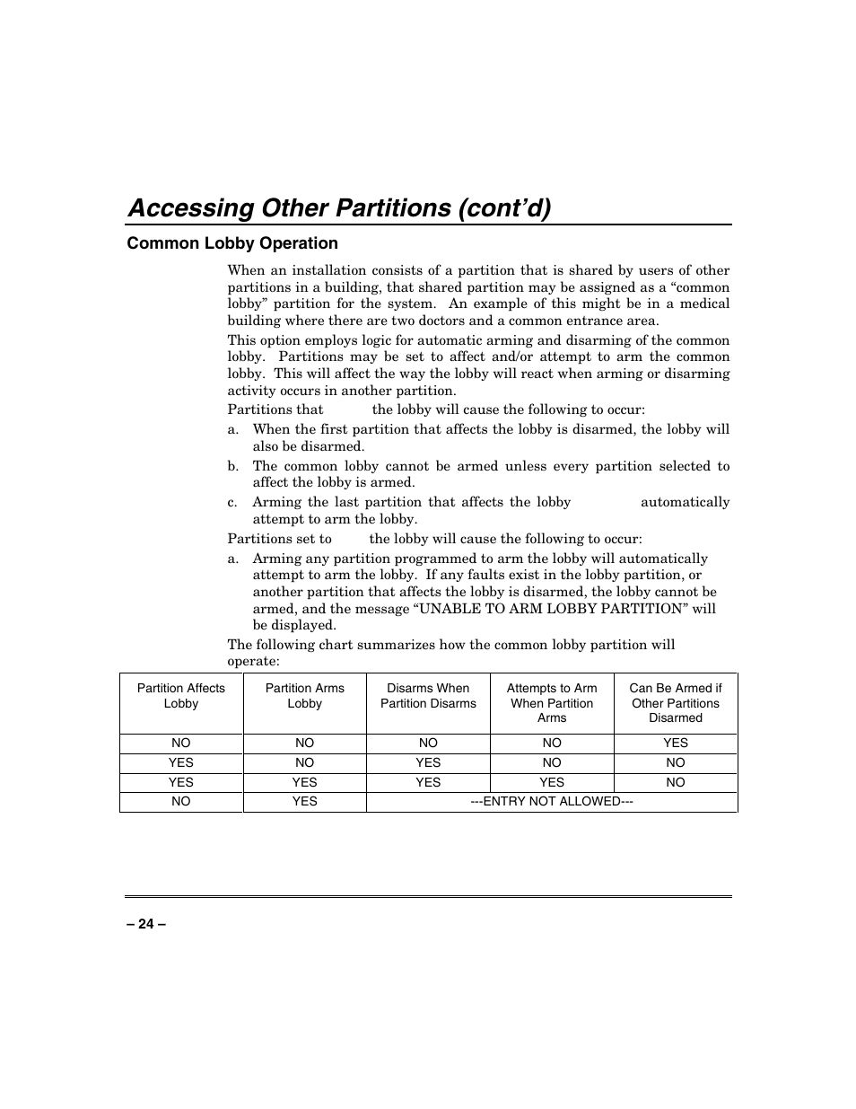 Accessing other partitions (cont’d) | FIREPOWER Vista 32-128FB User Manual | Page 24 / 72