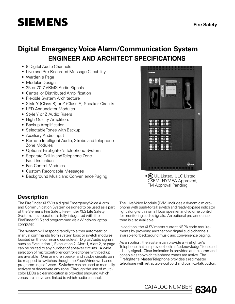 FIREPOWER XLSV User Manual | 6 pages