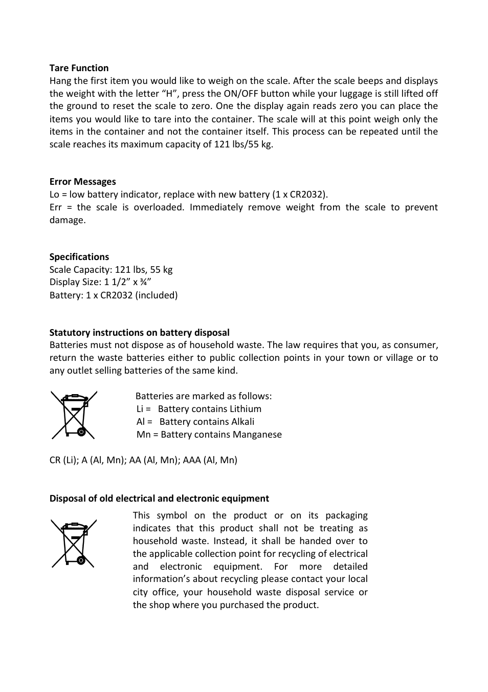 Frieling Maxi / KW901 User Manual | Page 3 / 4