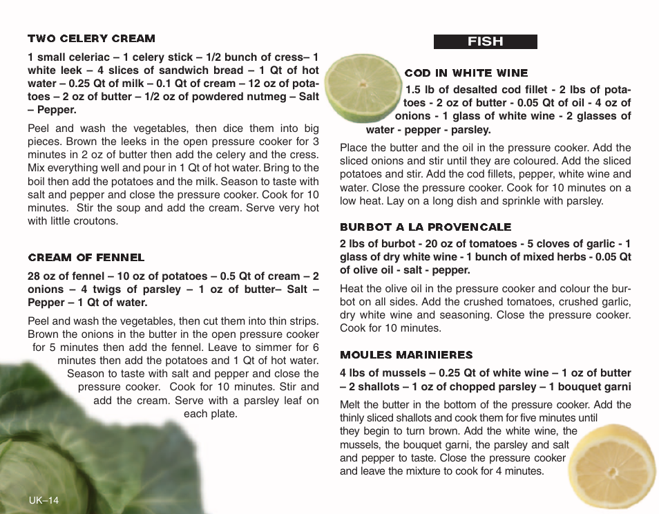 Frieling Sitram: Speedo Pressure Cooker’s User Manual | Page 14 / 24