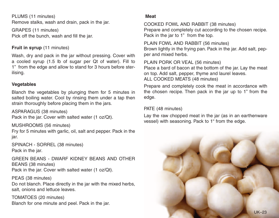Frieling Sitram: Speedo Pressure Cooker’s User Manual | Page 23 / 24