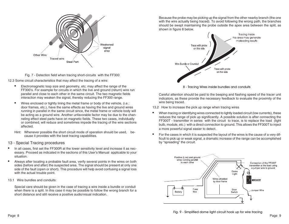 General Technologies FF300 Fault Finder for Electrical Wiring Open / Short Circuit User Manual | Page 6 / 9