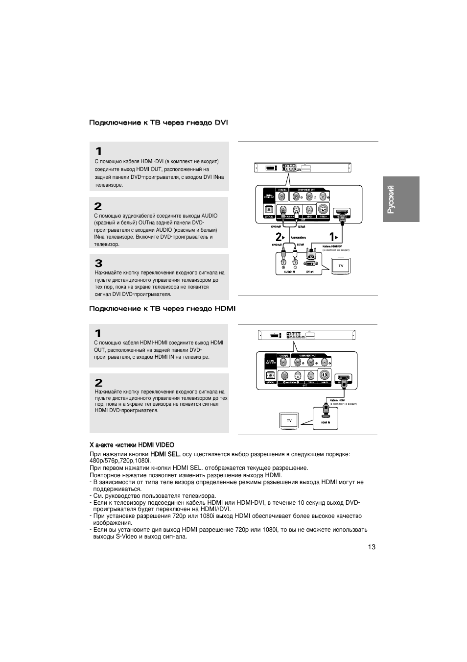 Samsung DVD-HD870 User Manual | Page 13 / 70