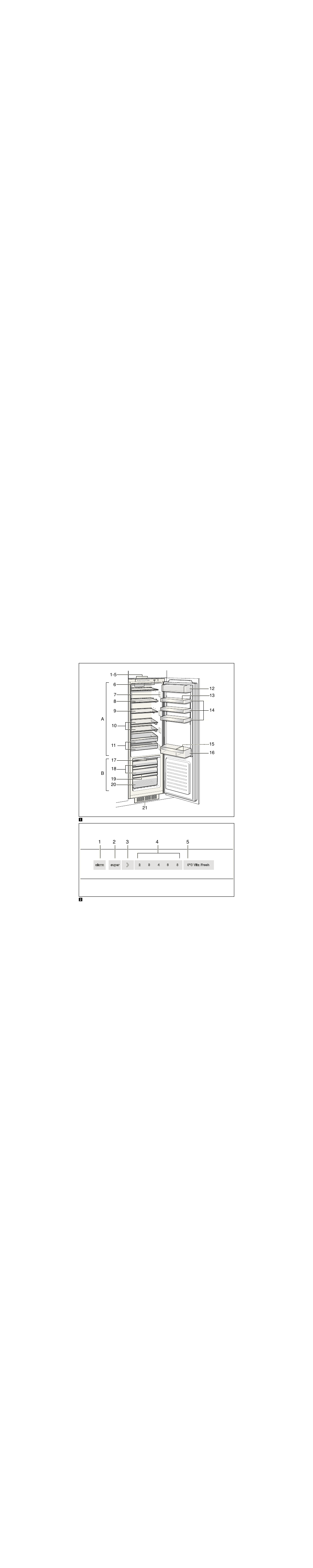 Bosch KIF42P60 CoolProfessional Frigorifero monoporta VitaFresh Porta con cerniera piatta User Manual | Page 82 / 86