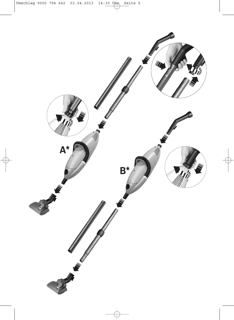 A* b | Bosch Scopa elettrica BHS41825 Pro Animal hepa 1800 W User Manual | Page 138 / 142