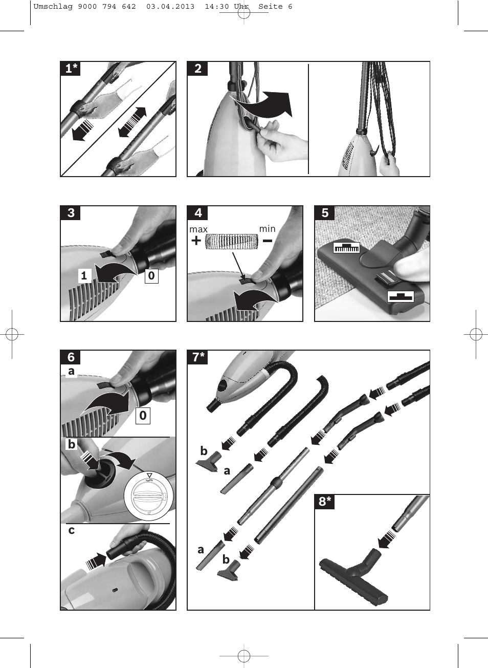 Bosch Scopa elettrica BHS41825 Pro Animal hepa 1800 W User Manual | Page 139 / 142