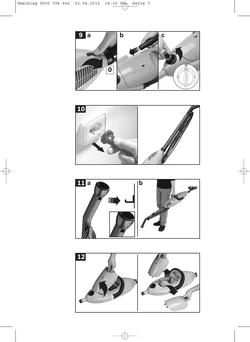 Bosch Scopa elettrica BHS41825 Pro Animal hepa 1800 W User Manual | Page 140 / 142