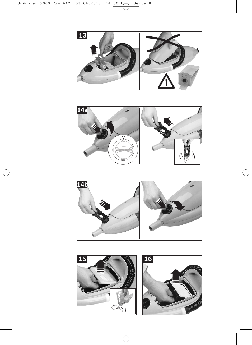 Bosch Scopa elettrica BHS41825 Pro Animal hepa 1800 W User Manual | Page 141 / 142