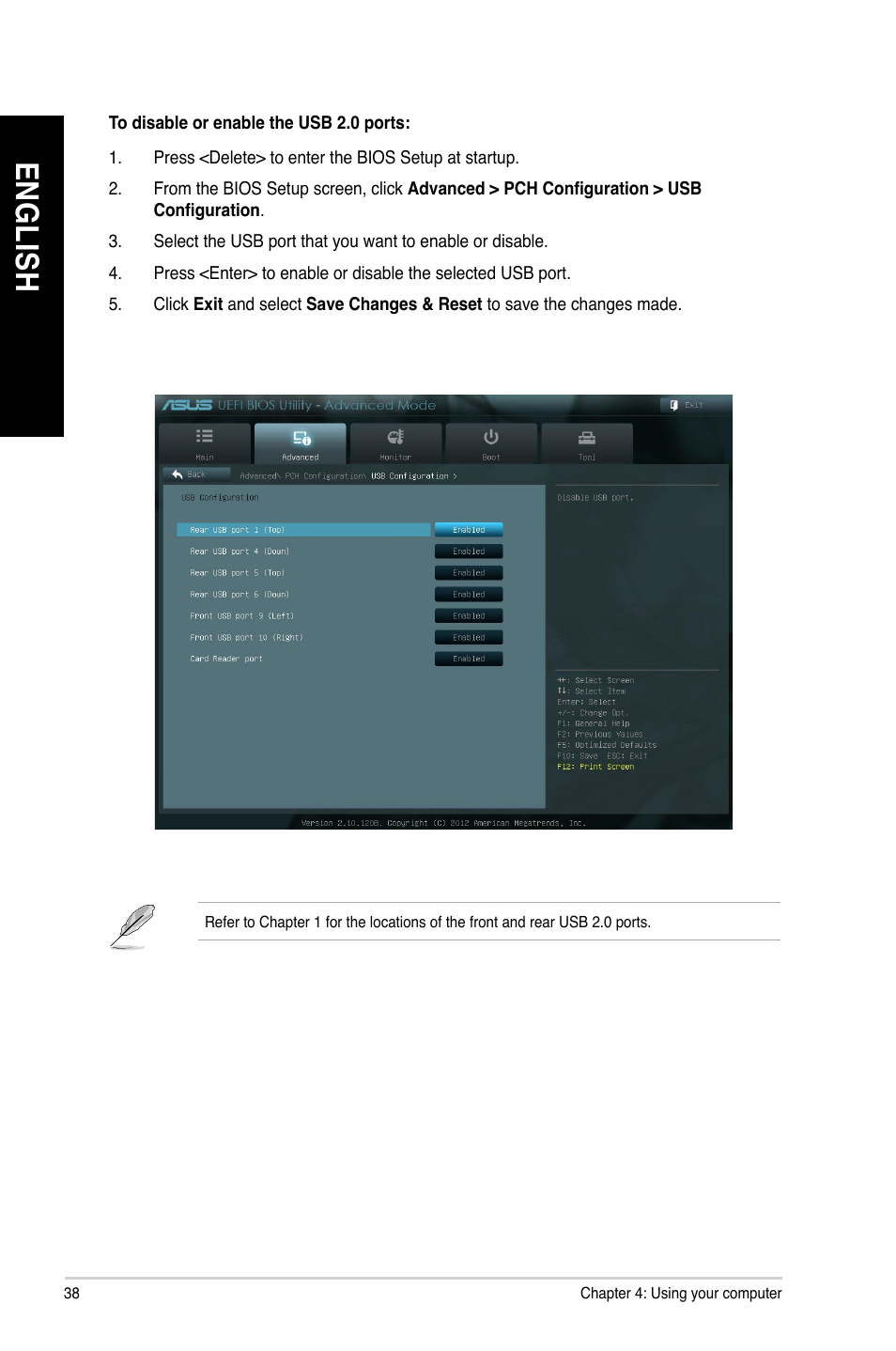 En gl is h en gl is h | Asus BT6130 User Manual | Page 38 / 60