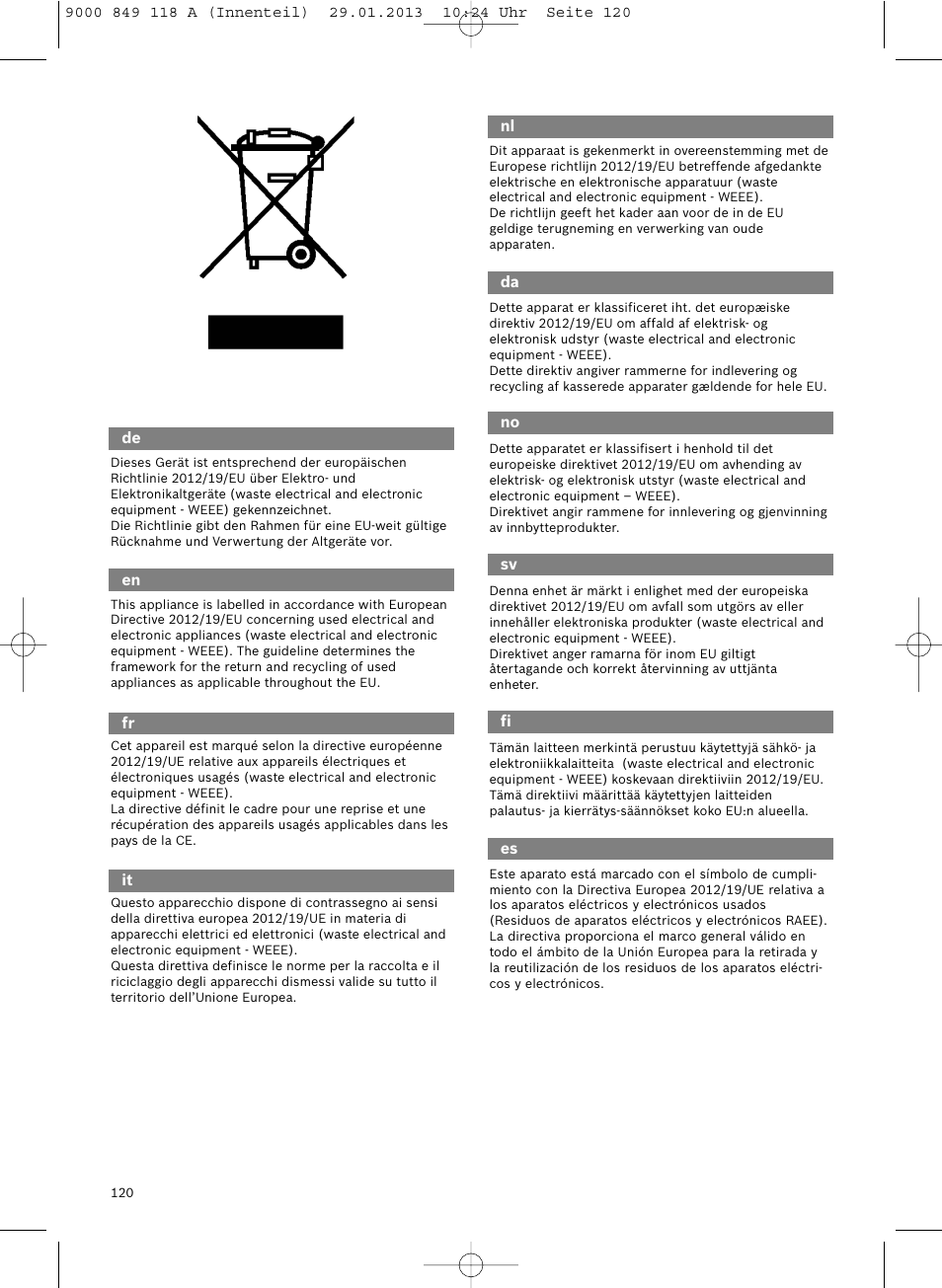 Bosch Logo Series User Manual | Page 121 / 135