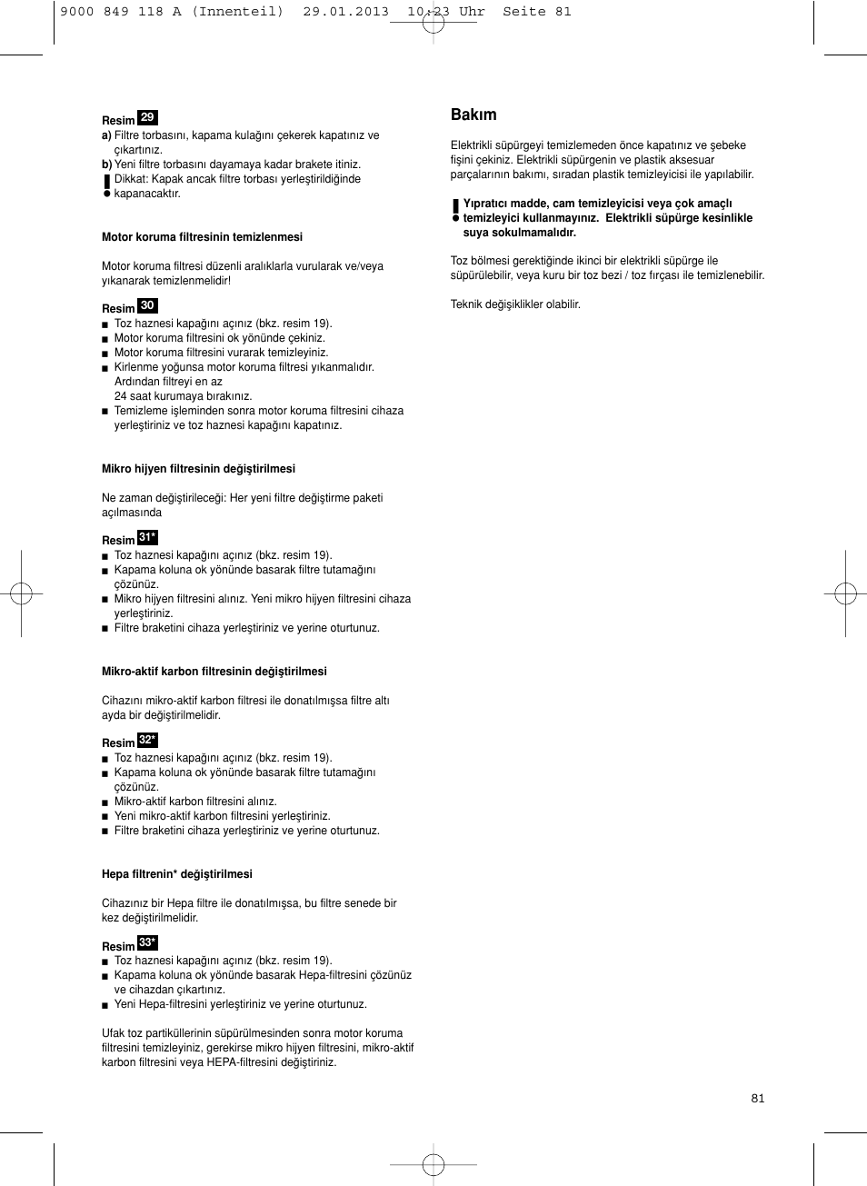 Bak∂m | Bosch Logo Series User Manual | Page 82 / 135