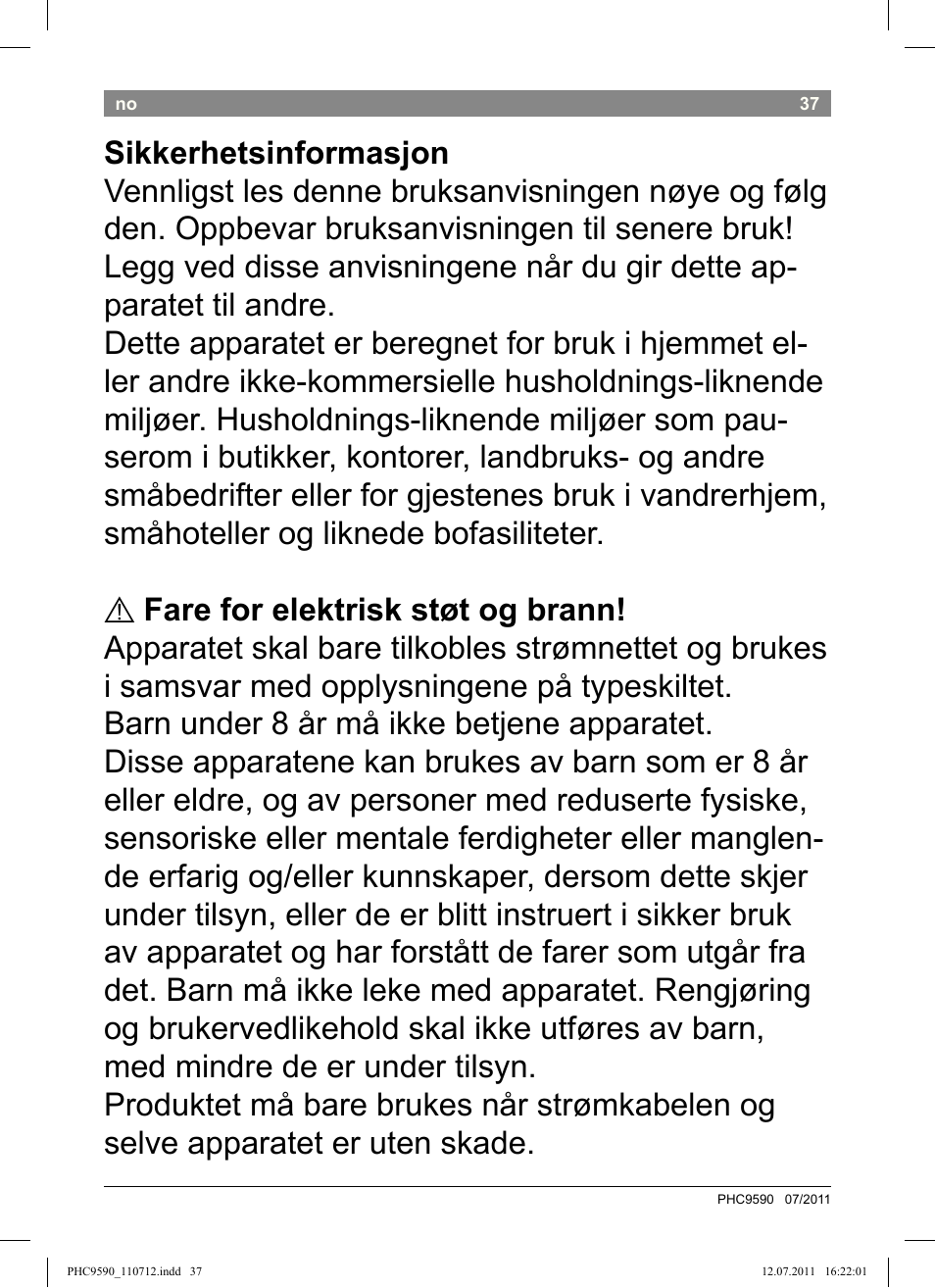 Bosch PHC9590 User Manual | Page 41 / 120